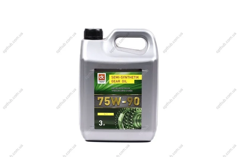 Масло трансміс. <ДК> SAE 75W-90, API GL-5 (Каністра 3л) Dk-Дорожная Карта 41071001562 (фото 1)