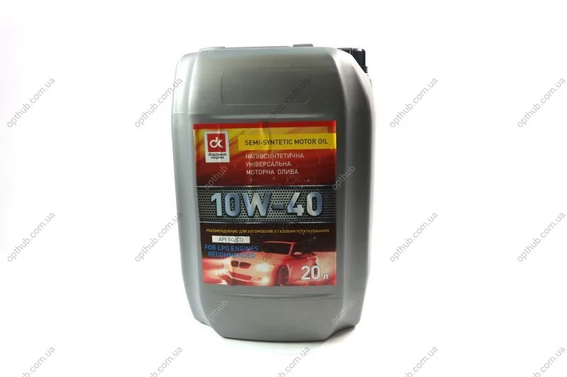 Масло моторное. <ДК> 10W-40 SG/CD GAS (Канистра 20л/18кг)) Dk-Дорожная Карта 41071001564 (фото 1)