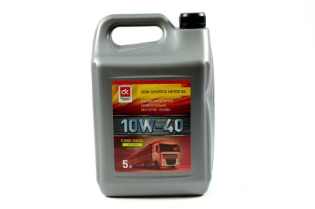 Масло моторн. <ДК> 10W-40 TURBO-DIESEL SG/CD (Каністра 5л) Dk-Дорожная Карта 41071001575