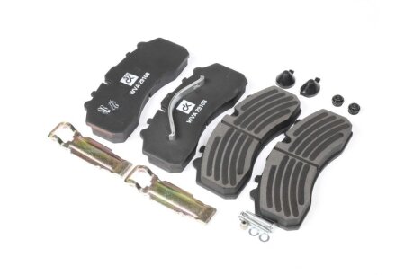 Колодка гальм. диск. (компл. на вісь) BPW, DAF XF95, IVECO, MB ACTROS, SAF, SCANIA Dk-Дорожная Карта DK 29108PRO