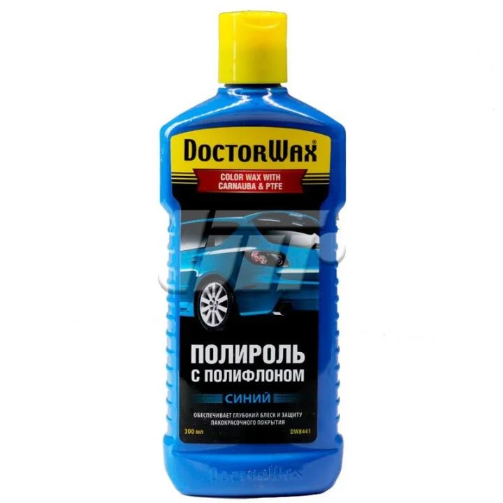 Кольорова поліроль із поліфлоном. Синя Doctorwax DW8441 (фото 1)