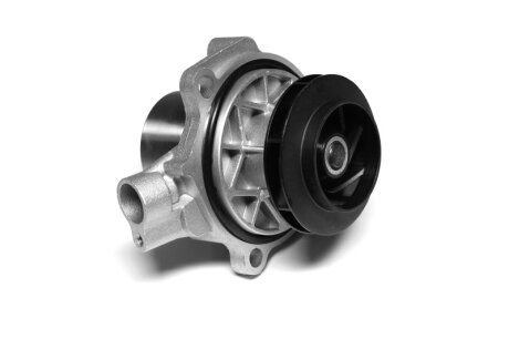 Помпа водяна УЦІНКА. НЕЗНАЧНЕ ПОШКОДЖЕННЯ КРИЛЬЧАТКИ.(БЕЗ ЕЛ. КЕРУВАННЯ, OE MECHANICAL VERSION) VW GOLF 7 DOLZ A255