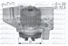 Помпа водяна CITROEN BERLINGO (M49) 1.9D 7/1996->12/2002 / PEUGEOT BOXER I 1.9D 2/1994->12/2001 / FIAT DU DOLZ C119 (фото 1)
