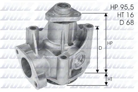 Водяний насос (вир-во) DOLZ L135