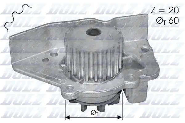 Насос водяний (вир-во Dolz) C.I.U DOLZ N405 (фото 1)