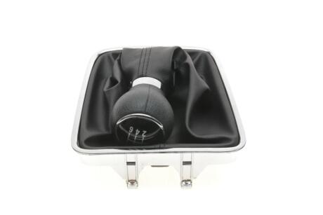 Ручка КПП з пильником чорний 6 ступ VW Sharan (11-), Tiguan (08-)/Seat Alhambra (10-) DPA 77111635102