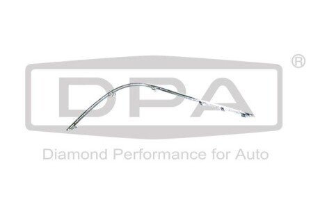 Молдинг заднего бампера левый VW Passat (3C2) (05-10) DPA 88070019702