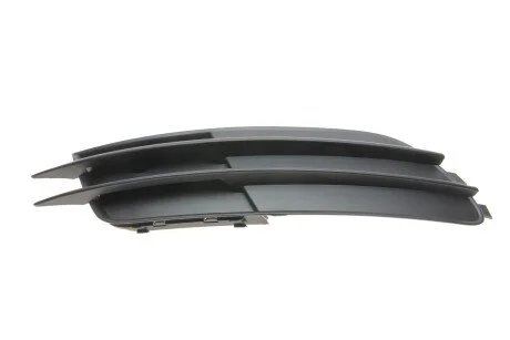 Решетка противотуманной фары левой без полоски (черная) Audi A6 (10-18) DPA 88071821202