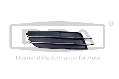 Решетка противотуманной фары лев. Audi A6 (10-18) DPA 88071894802
