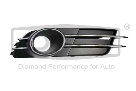 Решетка противотуманной фары левая с отверстием Audi A6 (11-14) DPA 88071895102