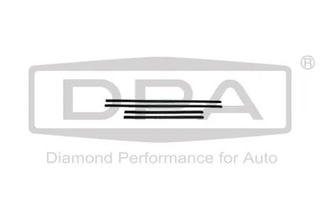 Молдинг дверь (комплект 4 шт) Skoda Fabia (00-08) DPA 88530006602
