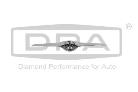 Решітка радіатора без емблеми верхня DPA 88530057102
