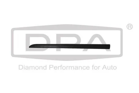 Молдинг двері передньої лівої Skoda Fabia (06-14) DPA 88530712702