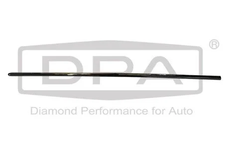 Молдинг двері передньої правої (хром) VW Passat (3C2) (05-10) DPA 88530810202