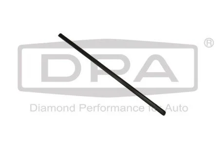 Молдинг двери передней левой (черный) Skoda Octavia I (1u2) (96-10) DPA 88531289402