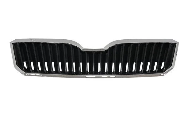 Решітка радіатора без емблеми (хром) Skoda Superb II (3T4) (08-15) DPA 88531334102 (фото 1)