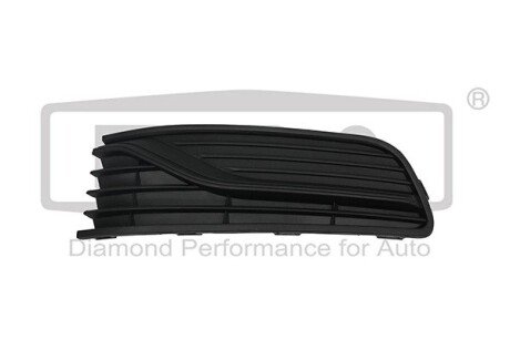 Решетка противотуманной фары без отверстия левая VW Polo (6R1, 6C1) (09 -) DPA 88531785702