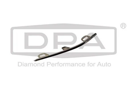 Молдинг переднего бампера левый (хром) Skoda Superb III (3V3) (15 -) DPA 88531800502