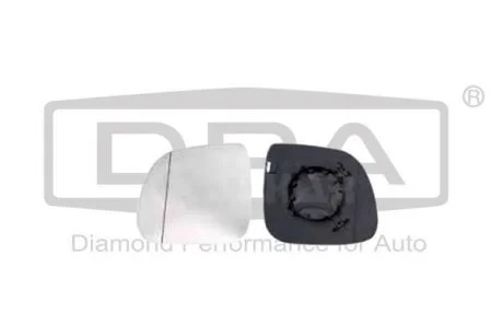 Елемент дзеркальний лівий з підігрівом VW Amarok (10-), T5 (10-) DPA 88571784602