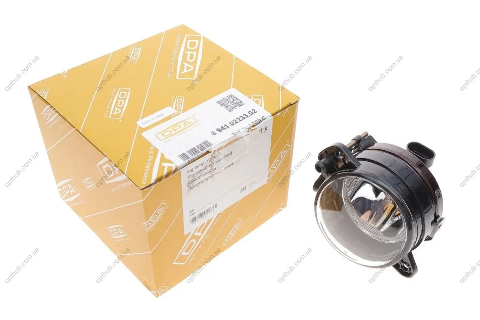 Фара протитуманна права Skoda Fabia (05-10,10-)/VW Crafter (06-),Polo (05-10),T5 (03-05) DPA 89410223302 (фото 1)