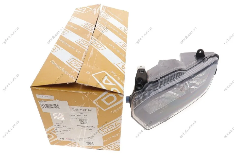 Фара противотуманна VW Polo V 09- (R) (opt-om) DPA 99411534102 (фото 1)