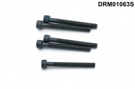 Комплект болтів з головкою системи TORX з чорного металу DR.MOTOR DRM01063S