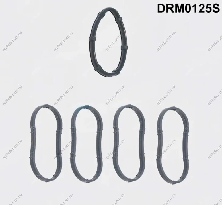 Комплект прокладок гумових DR.MOTOR DRM0125S (фото 1)