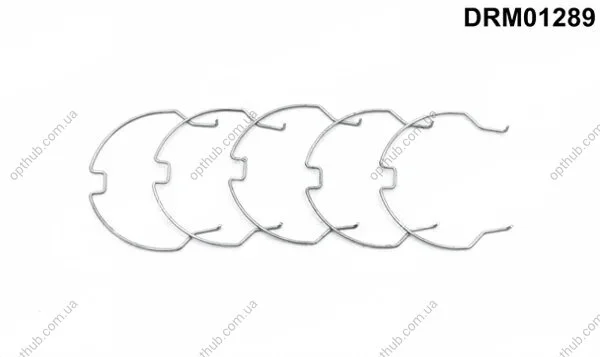 Комплект хомутів металевих DR.MOTOR DRM01289 (фото 1)