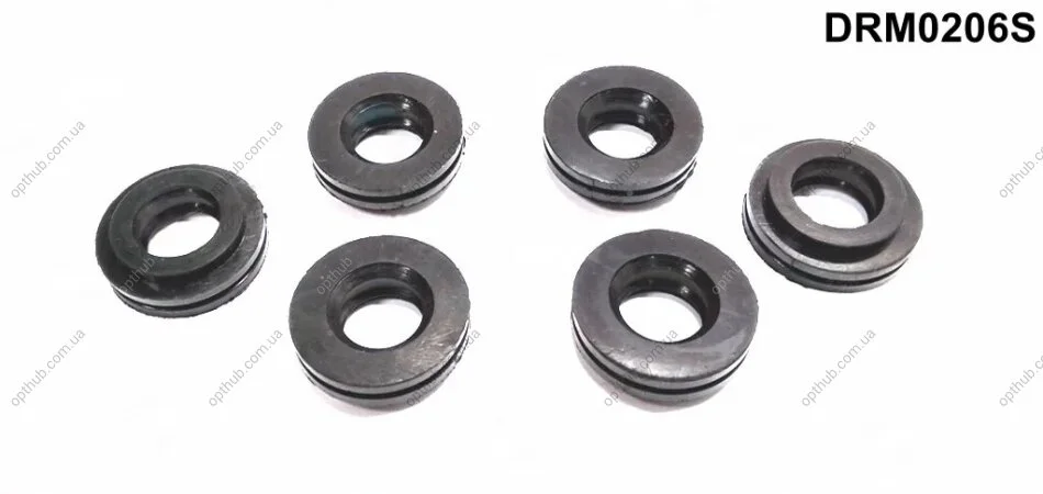Комплект прокладок гумових VAG VW PASSAT, AUDI A4,A6, SKODA SUPERB I 2.5TDI (6PCS) -ua DR.MOTOR DRM0206S (фото 1)