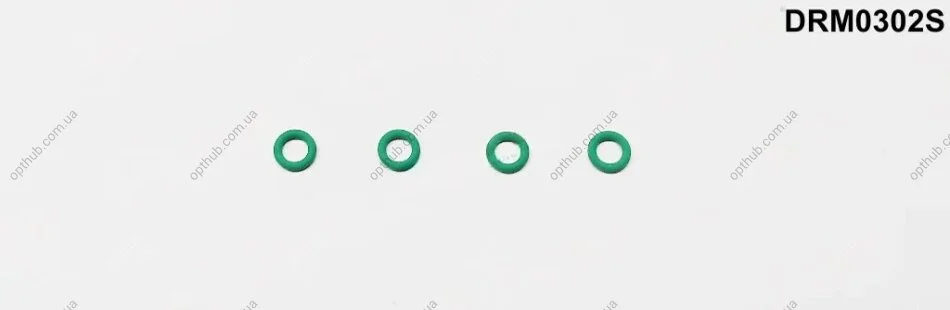 Комплект прокладок гумових PSA/ FORD O-RING (SET) FOR RETURN PIPE (4PCS) CITROEN C1,C2,XARA; PEUGEOT -ua DR.MOTOR DRM0302S (фото 1)