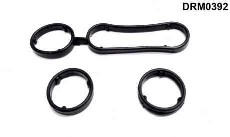 Прокладка гумова VW / AUDI / SEAT / SKODA OIL COOLER GASKET SET - GOLF, OCTAVIA, A3 2003-2015 1,6/2,0 DR.MOTOR DRM0392
