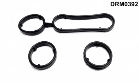 Прокладка резиновая VW / AUDI / SEAT / SKODA OIL COOLER GASKET SET - GOLF, OCTAVIA, A3 2003-2015 1,6/2,0 DR.MOTOR DRM0392