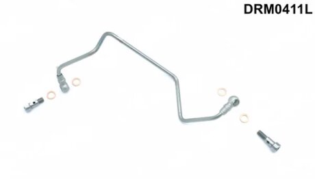 Трубка турбокомпресора ДВЗ (чорний метал) FORD TURBO OIL FEED PIPE / 1.6 CDTI DR.MOTOR DRM0411L