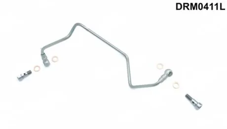 Трубка турбокомпрессора ДВЗ (чорний метал) FORD TURBO OIL FEED PIPE / 1.6 CDTI DR.MOTOR DRM0411L