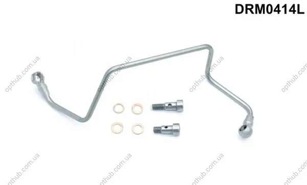 Трубка турбокомпрессора ДВЗ (чорний метал) FORD TURBO OIL FEED PIPE / 1.6 CDTI DR.MOTOR DRM0414L (фото 1)