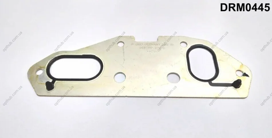 Прокладка гумова VW / AUDI / PORSCHE OIL COOLER; A4, PANAMERA, TOUREG 2004-> 2,4-3,2 -ua DR.MOTOR DRM0445 (фото 1)