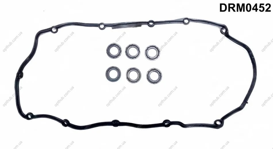 Прокладка гумова VW / AUDI VALVE; AUDI A3, TT; FORD GALAXY; PORSCHE CAYENNE; VW BORA, GOLF IV, MULTIVA -ua DR.MOTOR DRM0452 (фото 1)