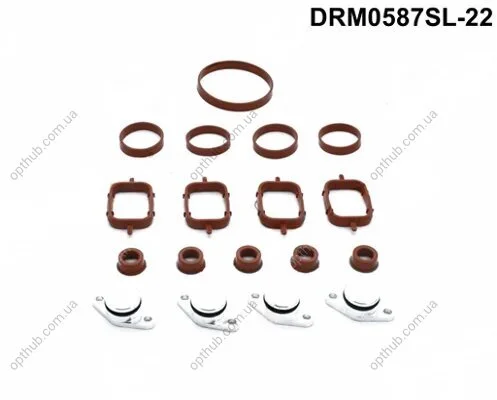 Комплект прокладок гумових DR.MOTOR DRM0587SL-22 (фото 1)