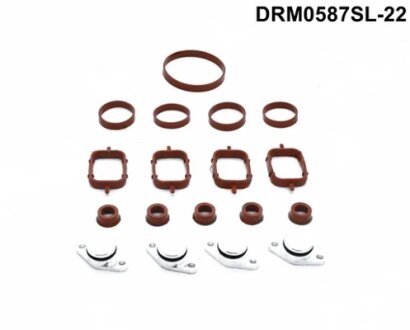 Комплект прокладок гумових DR.MOTOR DRM0587SL-22