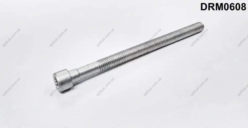 Болт з головкою системи TORX з чорного металу DR.MOTOR DRM0608 (фото 1)
