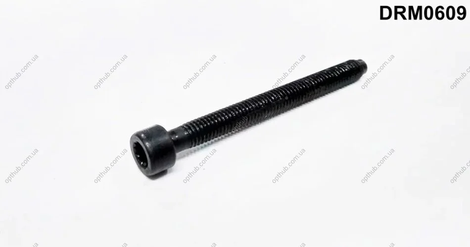 Болт з головкою системи TORX з чорного металу DR.MOTOR DRM0609 (фото 1)