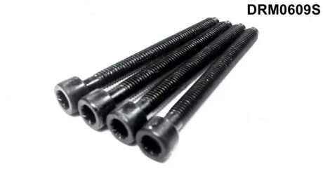 Комплект болтов с головкой системы TORX из черного металла DR.MOTOR DRM0609S