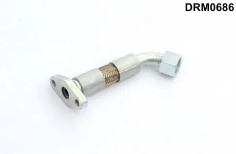 Трубка турбокомпресора ДВЗ (чорний метал) DR.MOTOR DRM0686