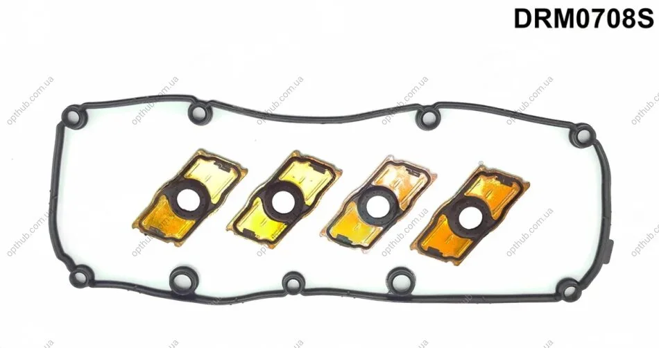 Комплект прокладок з різних матеріалів DR.MOTOR DRM0708S (фото 1)