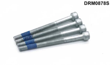 Комплект болтів з головкою системи TORX з чорного металу DR.MOTOR DRM0878S