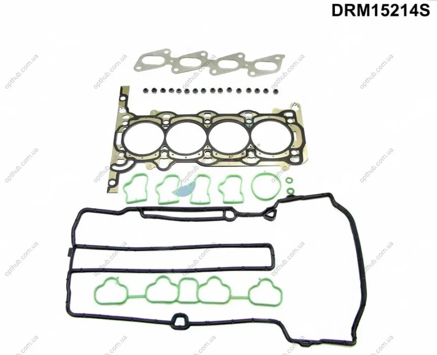 Комплект прокладок з різних матеріалів DR.MOTOR DRM15214S (фото 1)