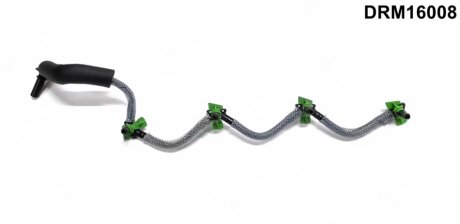 Шланг паливний PSA CITROEN BERLINGO, C3 II, C4, DS3, JUMPY 1,6 HDI 2005-->; 1,4 HDI 2010-->; PEUGEOT DR.MOTOR DRM16008