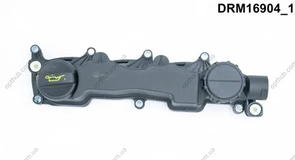 Кришка головки блоку циліндрів ДВЗ FORD/PEUGEOT/CITROEN/ MAZDA C-MAX/FOCUS/208/ PARTNER/PICASSO 2006- DR.MOTOR DRM16904 (фото 1)