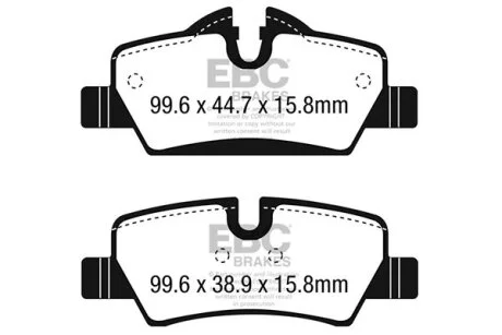Гальмівні колодки. EBC DP42228R