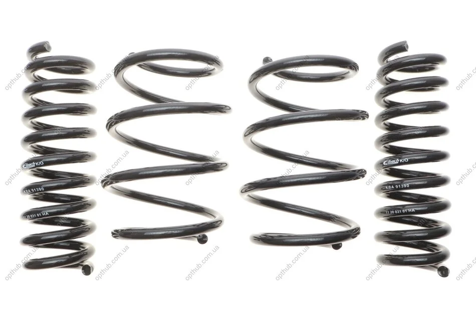 Комплект пружин (Pro-Kit) BMW 3 (F30/F80)/4 (F32) 11- (4 шт.) (наг передньої осі 965 (opt-om) EIBACH E10-20-031-01-22 (фото 1)
